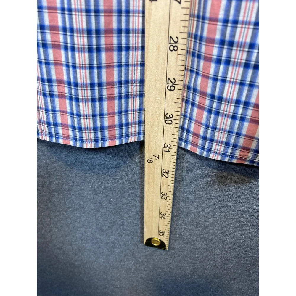 Banana Republic Mens XL Western Plaid Pearl Snap Long Sleeve Shirt Bundle 2pk